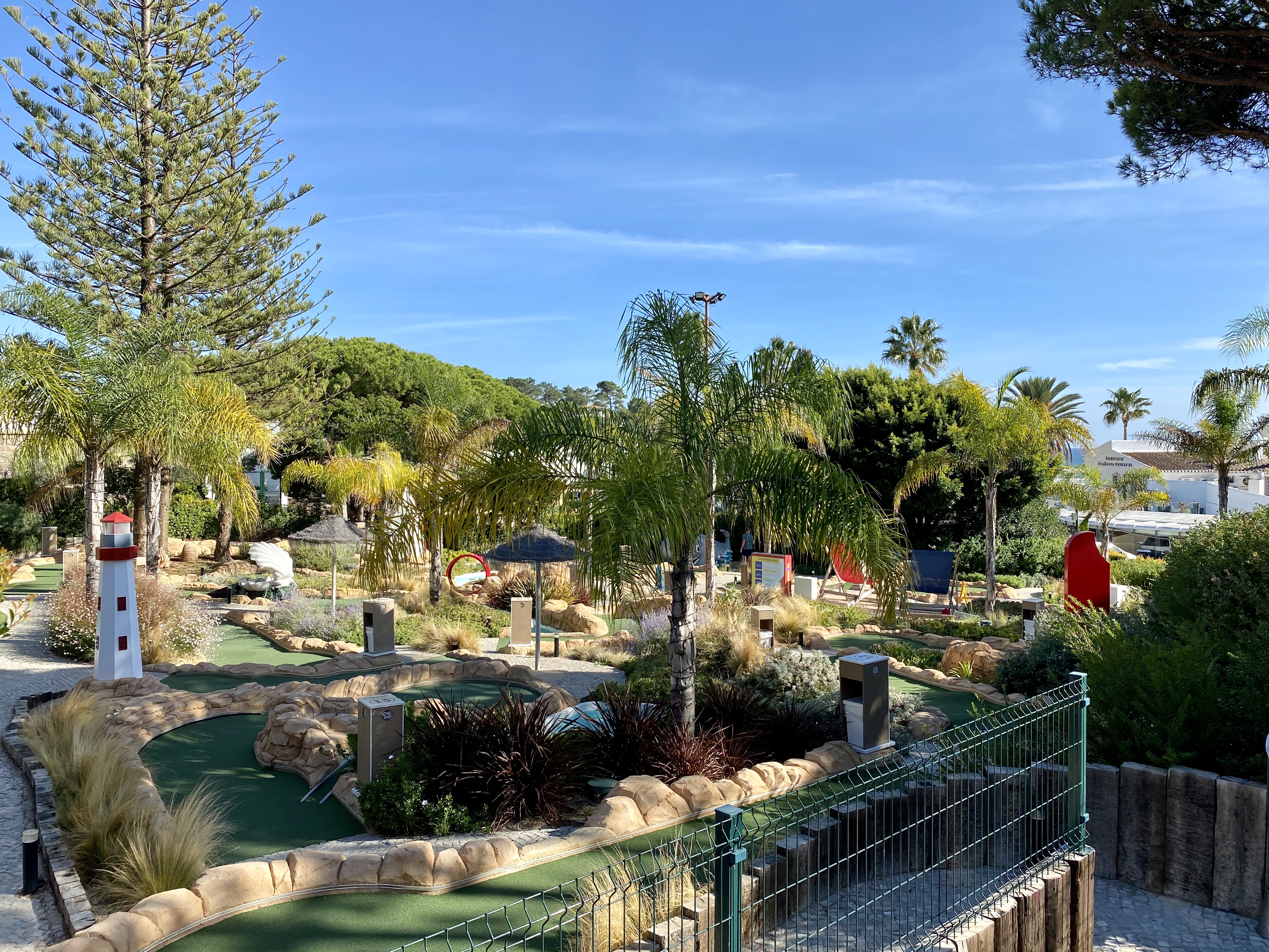 Perto do mini golf